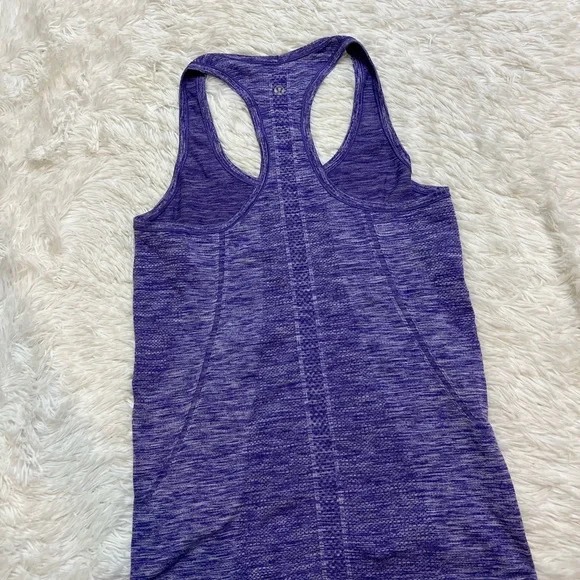 Lululemon Run: Swiftly Tech Racerback Heathered Bruised Berry - Picture 3 of 5